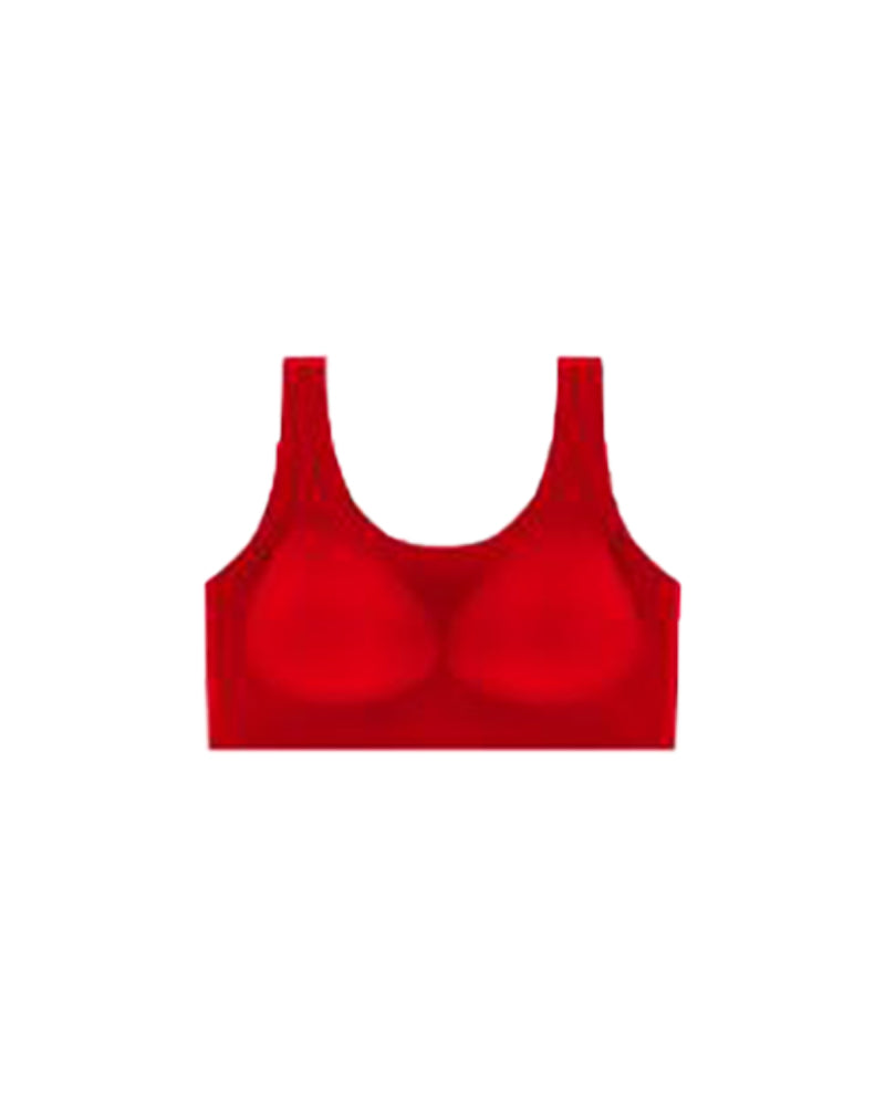 Seamless and Wireless Magic-uplifting Full Coverage Fixed Padding Sports Bra