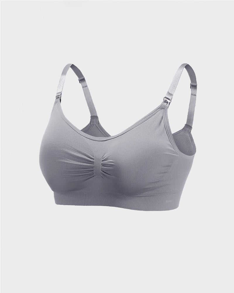 Plus-size Full Bust Seamless Nursing Bra