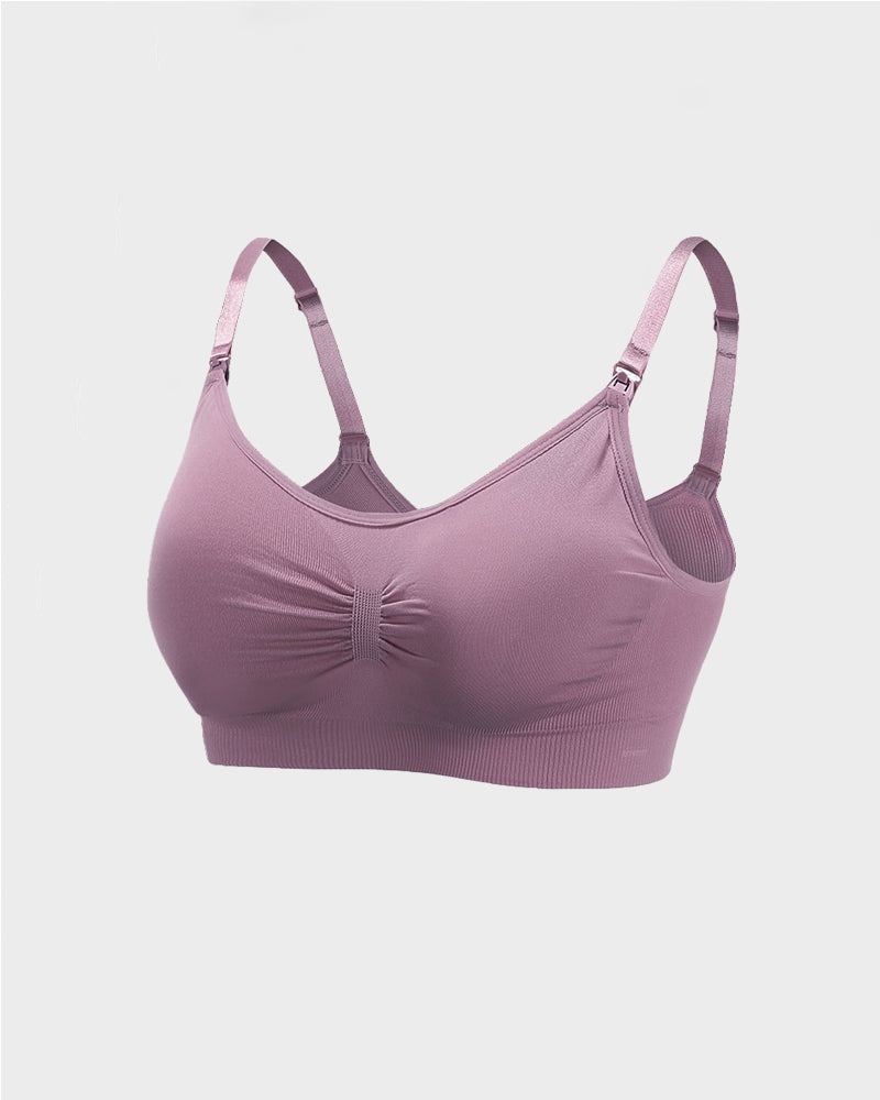 Plus-size Full Bust Seamless Nursing Bra