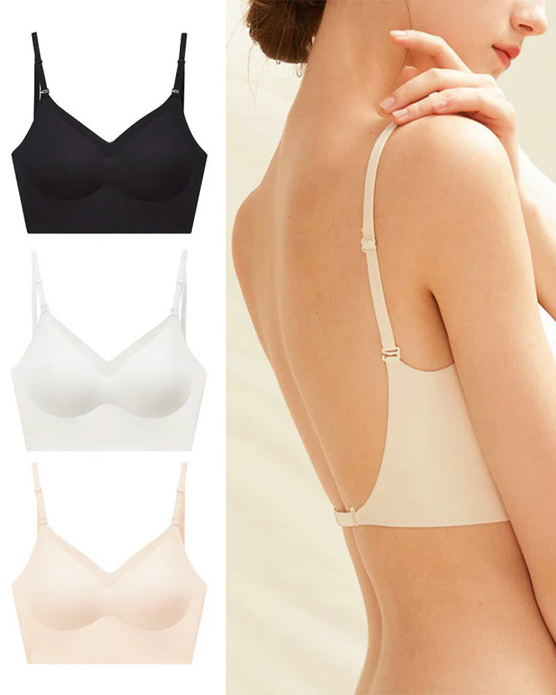 Women's Wireless Seamless Low Back Bra