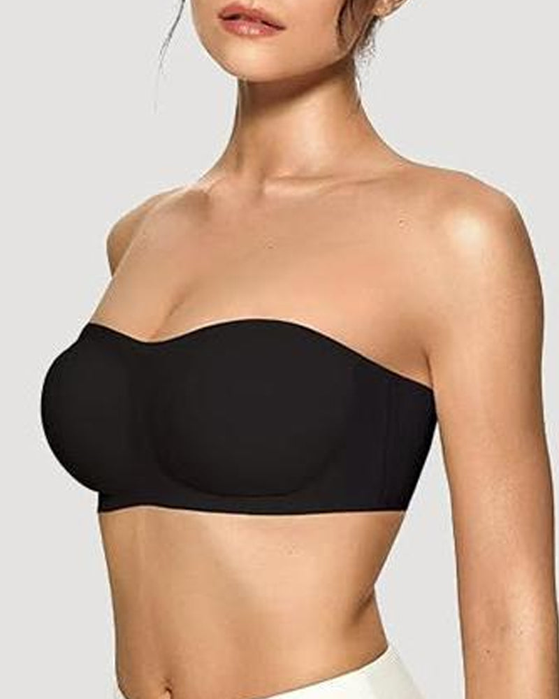 Women's Seamless Non-Slip Silicone Push-Up Bra