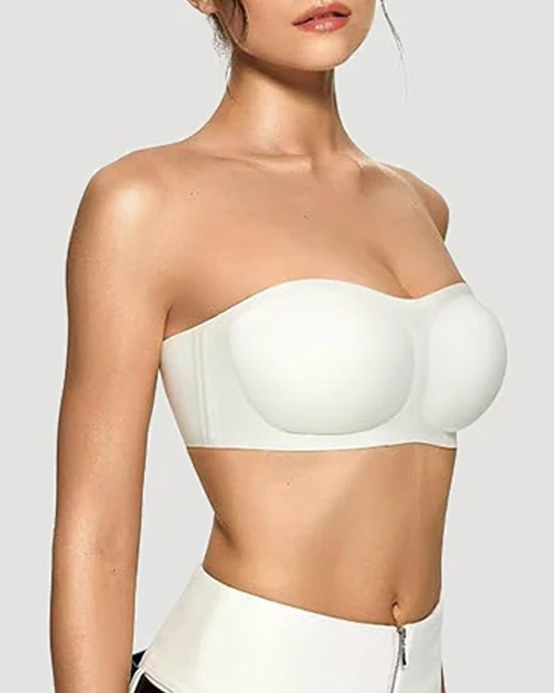 Women's Seamless Non-Slip Silicone Push-Up Bra